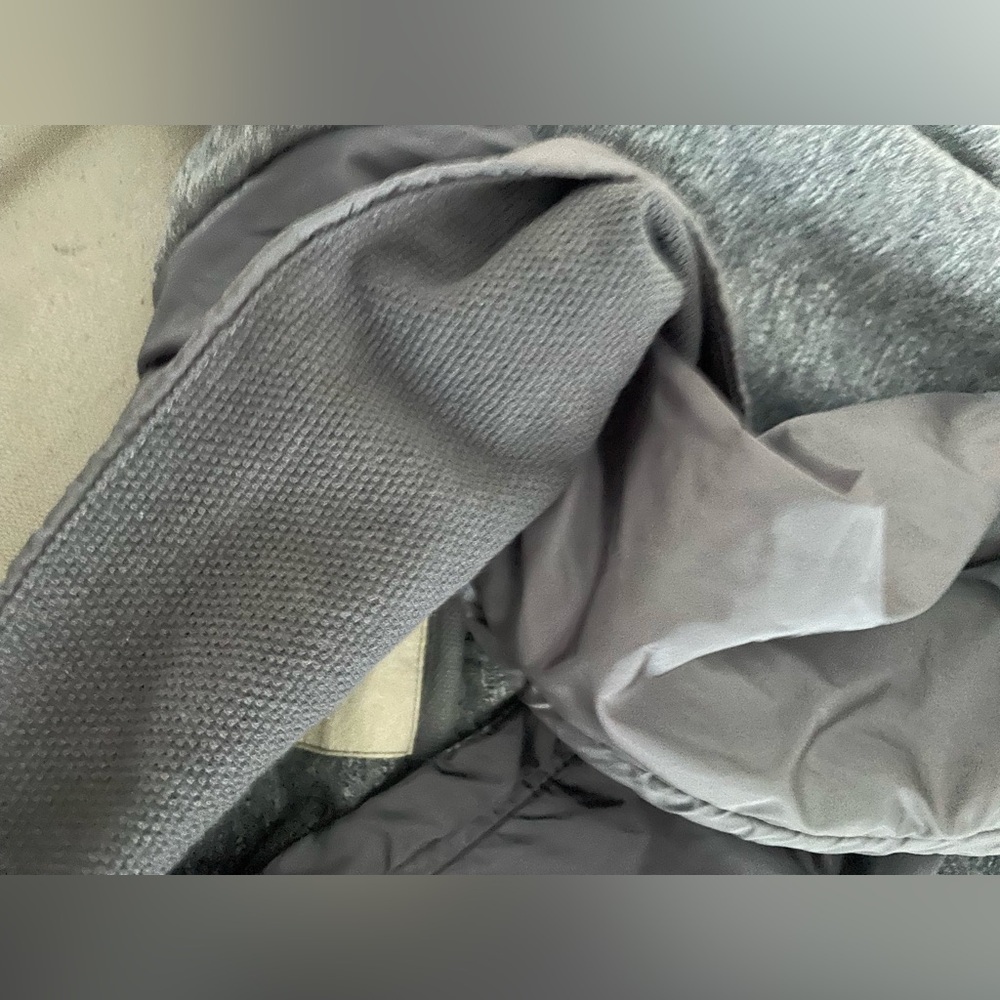 NWT Jetlag Grey Melange Cowl Neck Hoody Pullover L - Picture 7 of 13